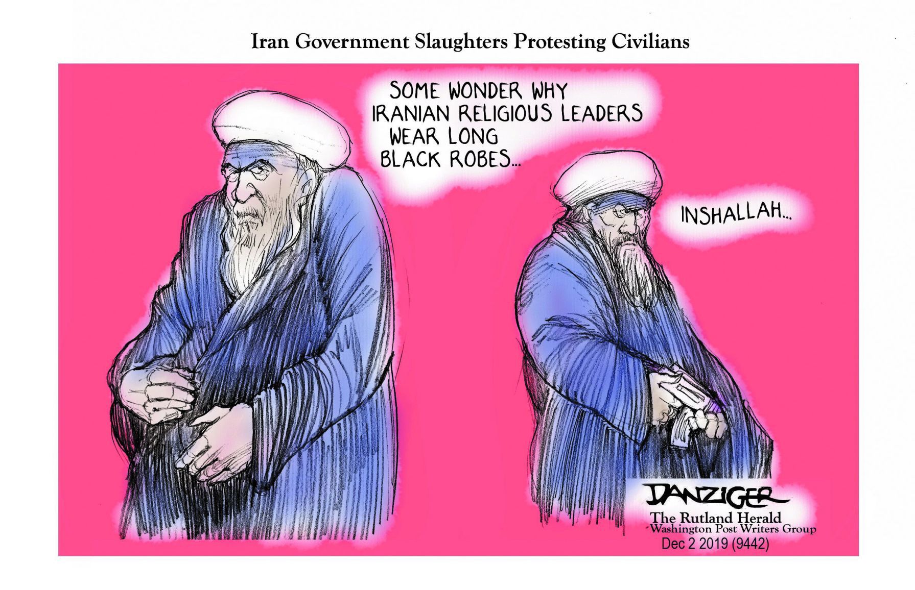Jeff Danziger cartoon